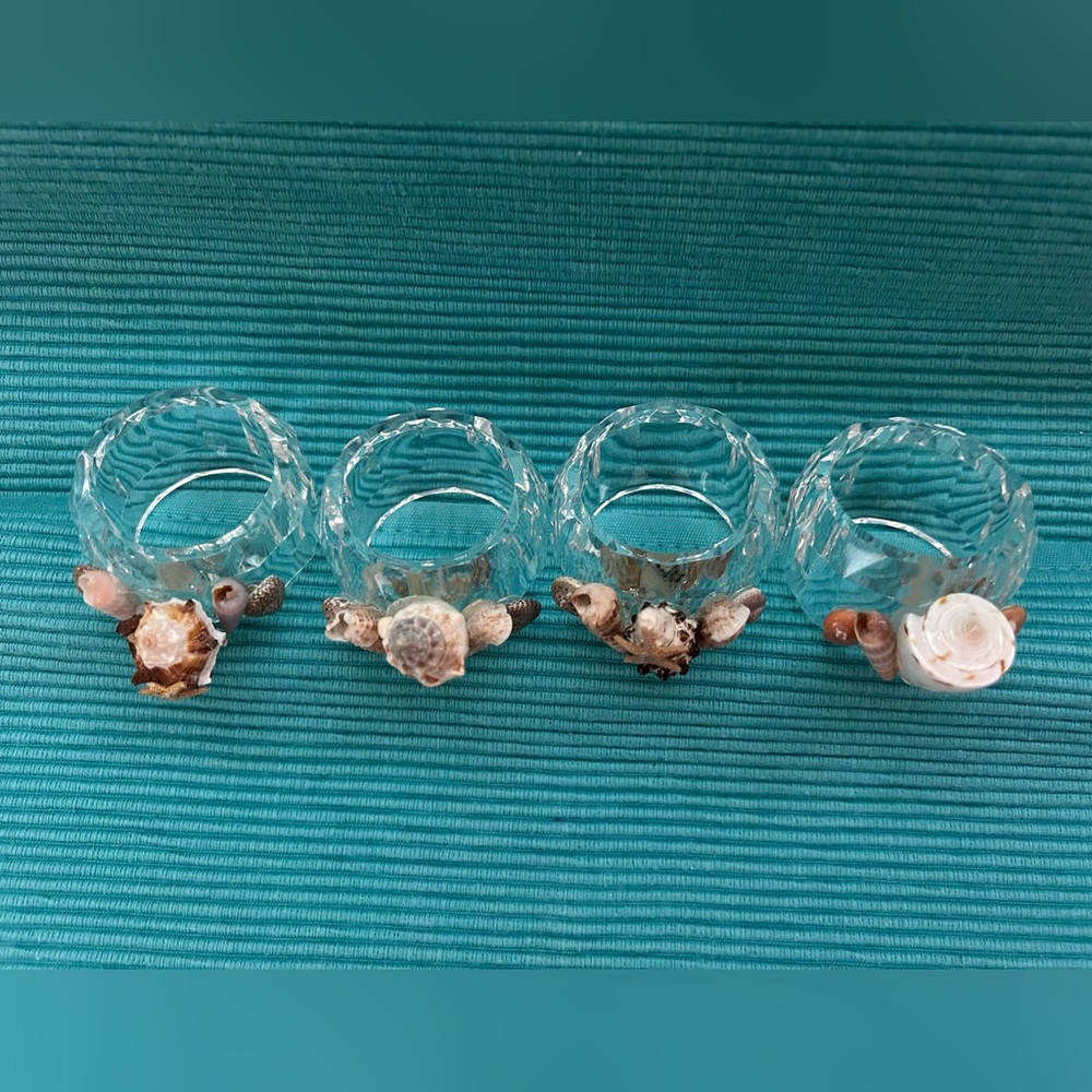 Seashell Napkin Rings - Picture 3 of 9